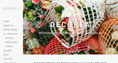 Desktop Screenshot of decorea.com